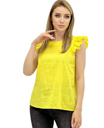 Blouse Art:009 lemon linen Size:42.44.