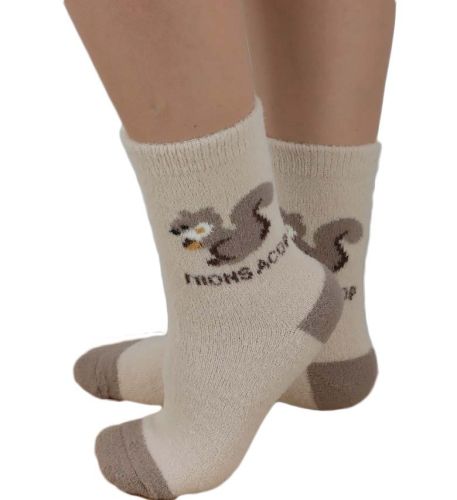 Socks Art:1310 /5 warm, beige assortment Size:36-40