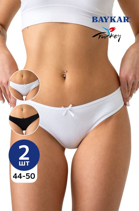 Women's underwear with welt 2 pcs. Baykar