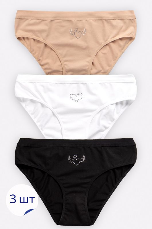 Women's slip briefs 3 pcs. Baykar