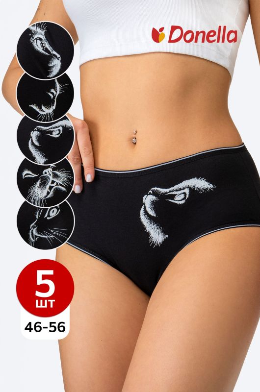 Women's slip briefs 5 pcs. Donella