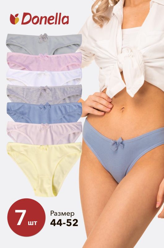 Women's slip briefs 7 pcs Donella