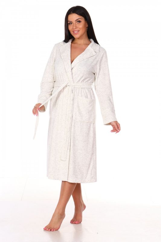 #15K Dressing gown (Ecru melange)