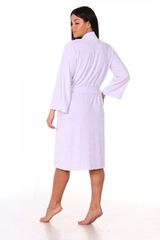 #16K Dressing gown (Lilac-melange)