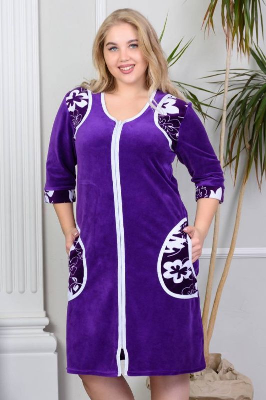 Women's Dressing gown 2847 (Purple)