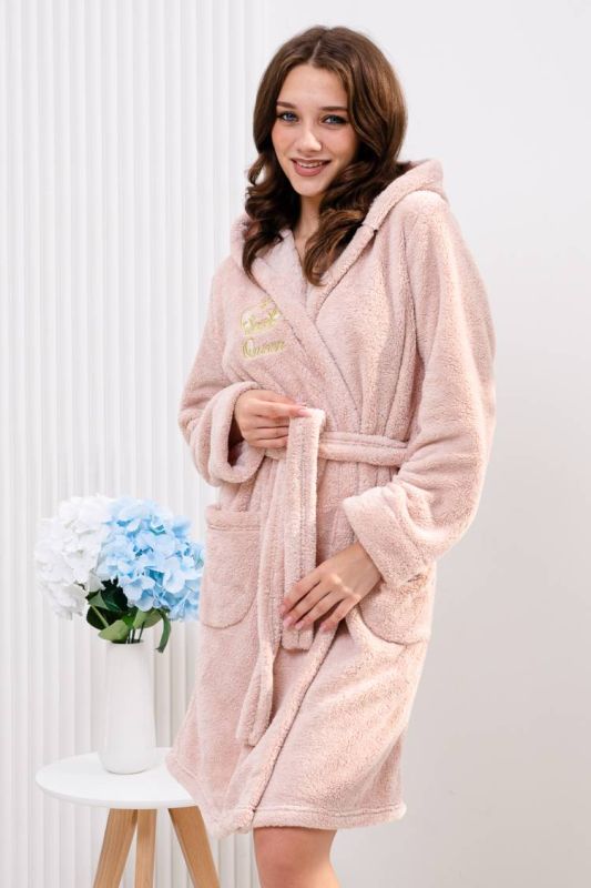 Women's robe 89202 (Powder)