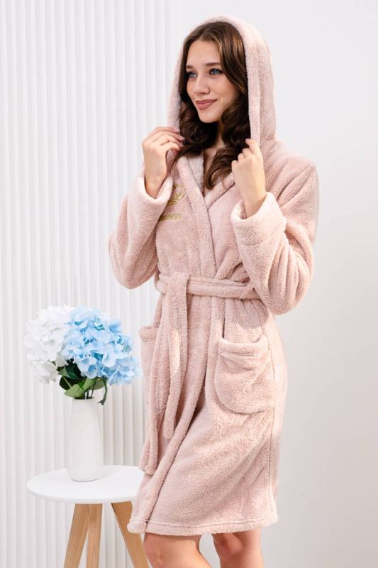 Women's robe 89202 (Powder)