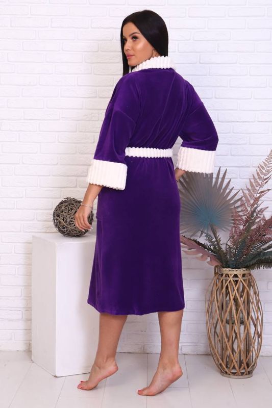 Women's Dressing gown 39009 (Purple)