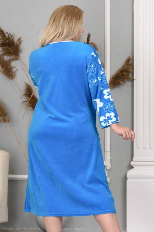 Women's robe 2845 (Turquoise)