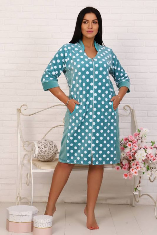 Women's Dressing Gown 6714 (Menthol)