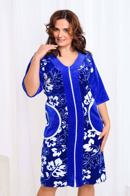 Women's Dressing gown 53515 (Blue)