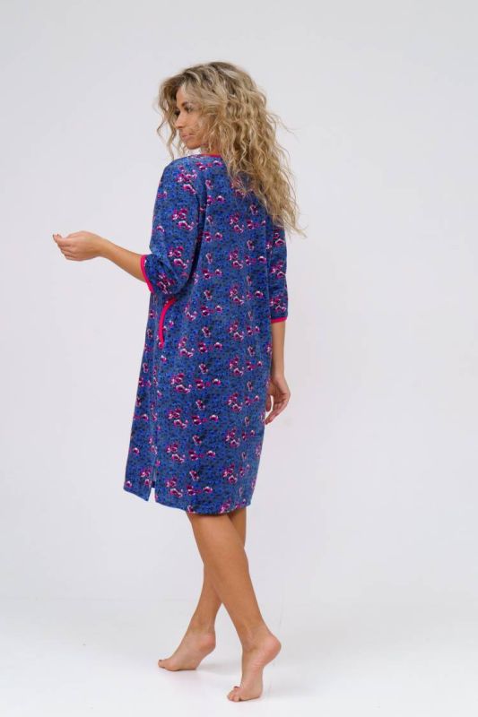 Women's Dressing gown 36686 (Blue)