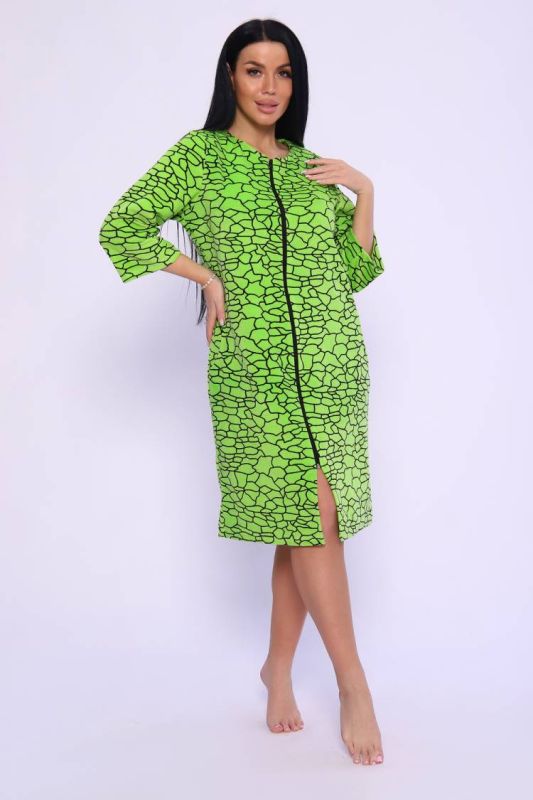 Women's Dressing gown 24782 (Green)