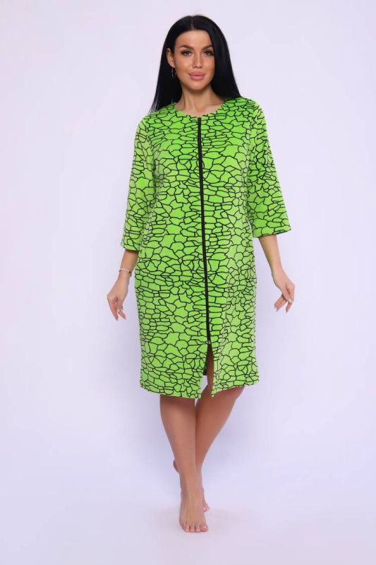 Women's Dressing gown 24782 (Green)