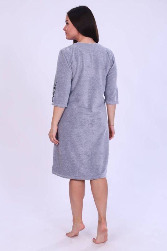 Women's Dressing gown 6068 (Gray)