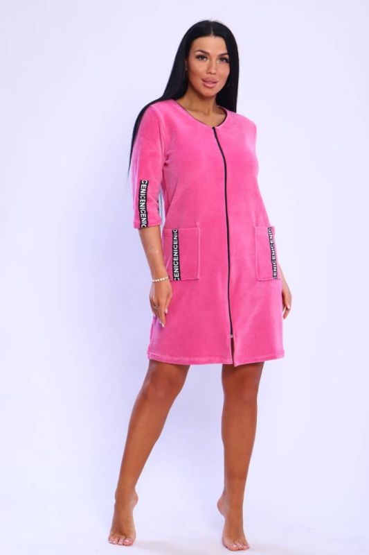 Women's robe 6068 (Pink)