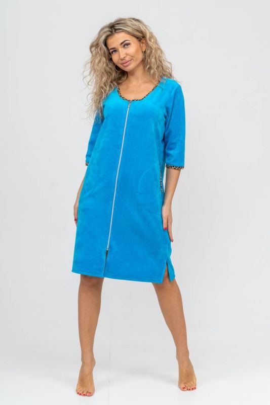 Women's Dressing gown 36694 (Blue)