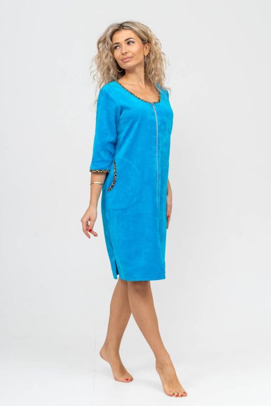 Women's Dressing gown 36694 (Blue)