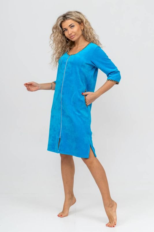 Women's Dressing gown 36694 (Blue)