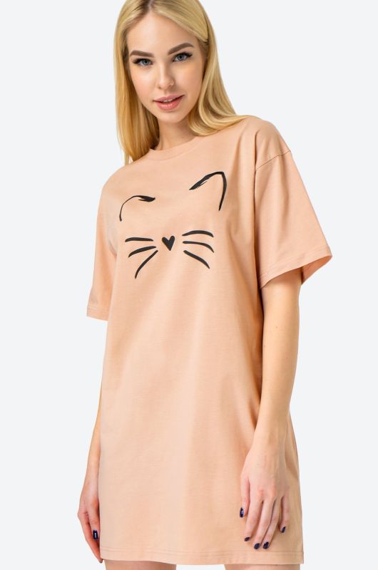 Happyfox Women's Oversize T-Shirt Dress