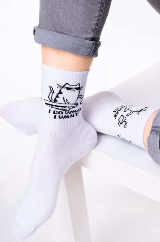 Cool socks with Happyfox inscription