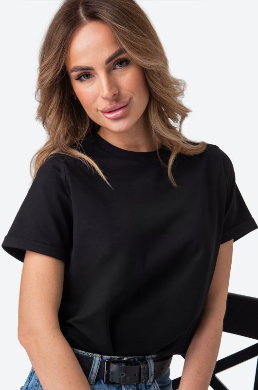 Women's basic lycra T-shirt Happyfox