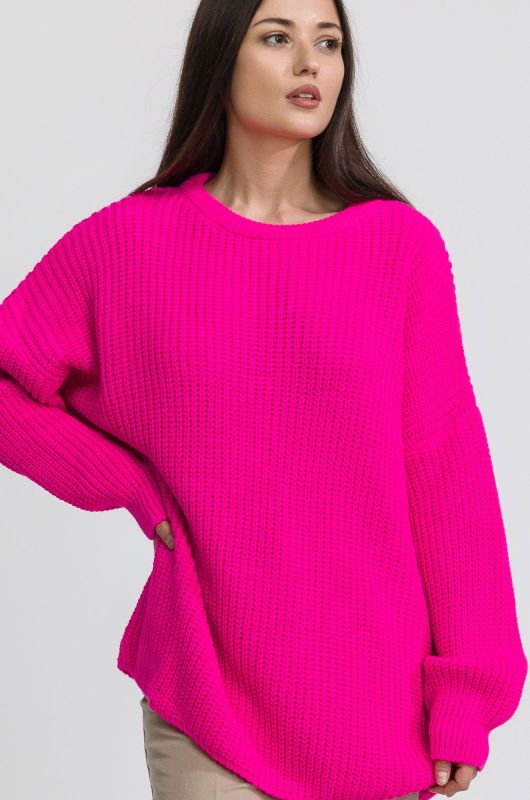 Women's Long Knitted Oversize Sweater Happyfox