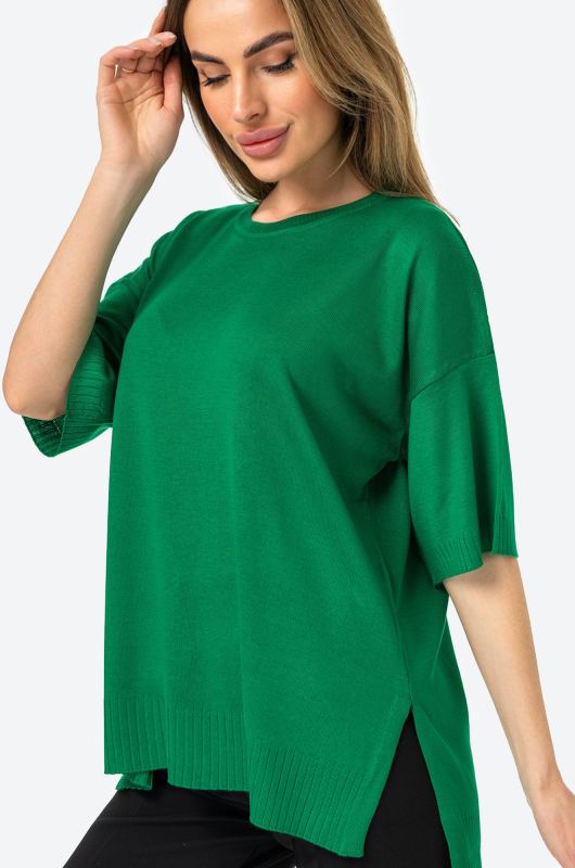 Women's over-size knitted T-shirt Happyfox