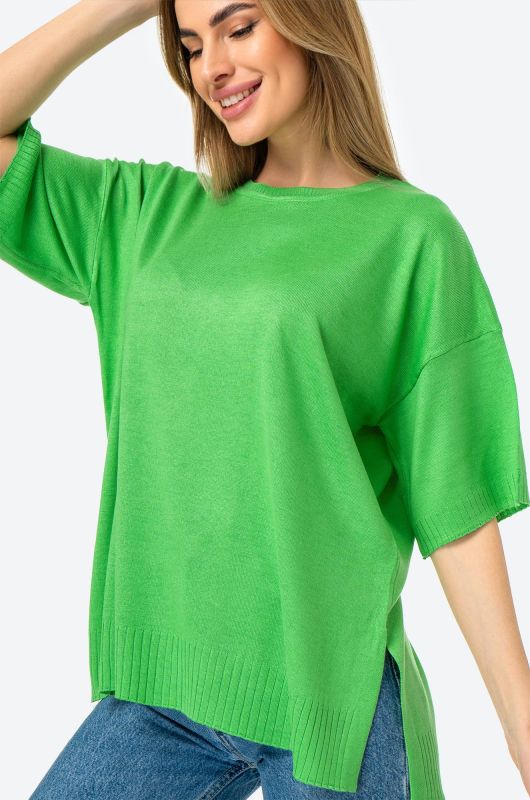 Women's over-size knitted T-shirt Happyfox