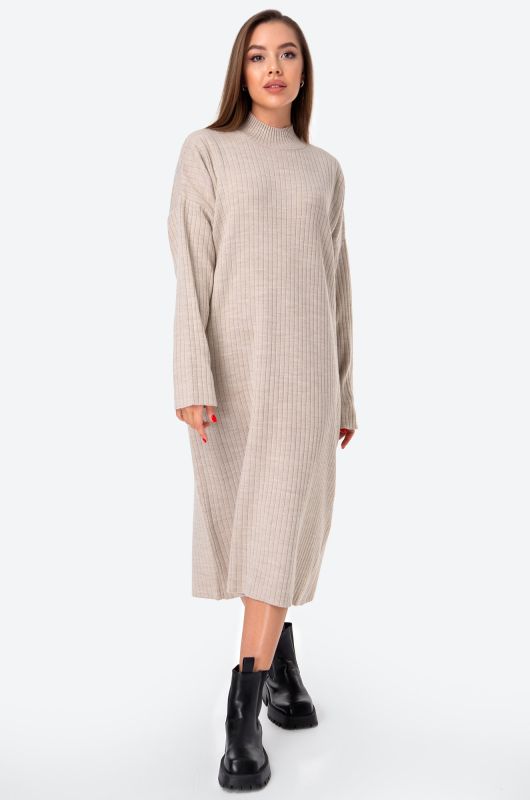 Women's Long Sweater Dress in wool Happyfox