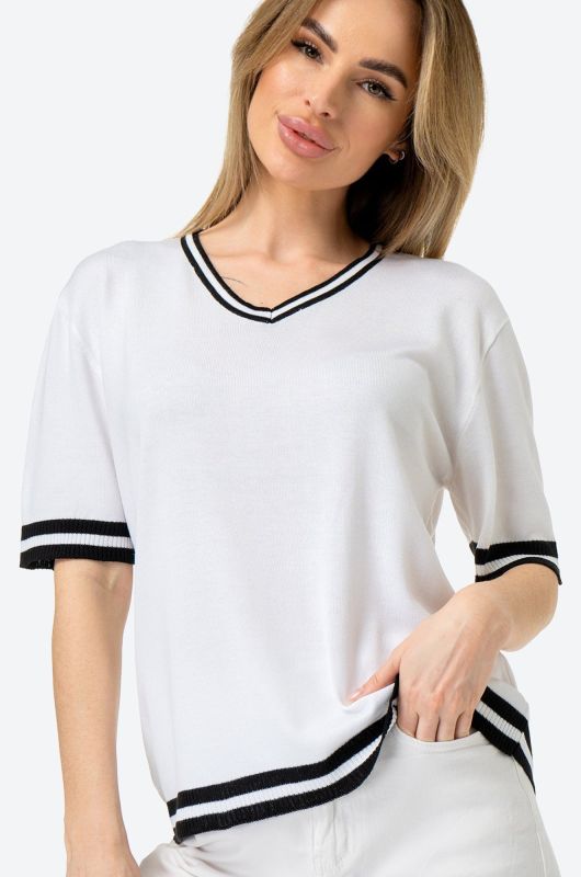 Women's knitted T-shirt Happyfox