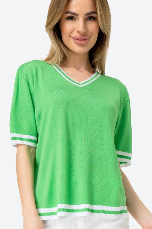 Women's knitted T-shirt Happyfox