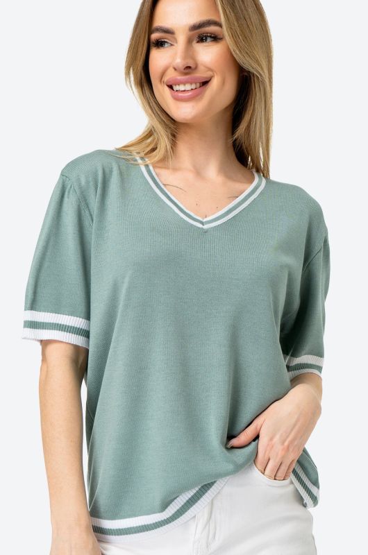 Women's knitted jersey T-shirt Happyfox