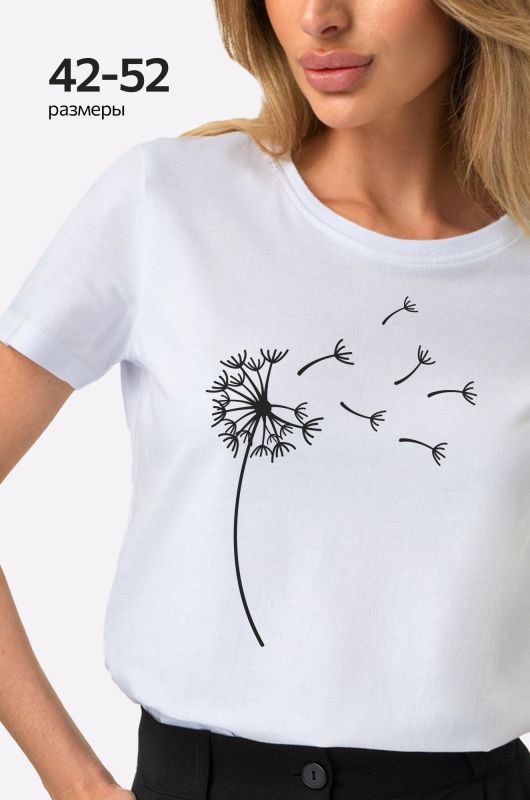 Women's cotton T-shirt Happyfox