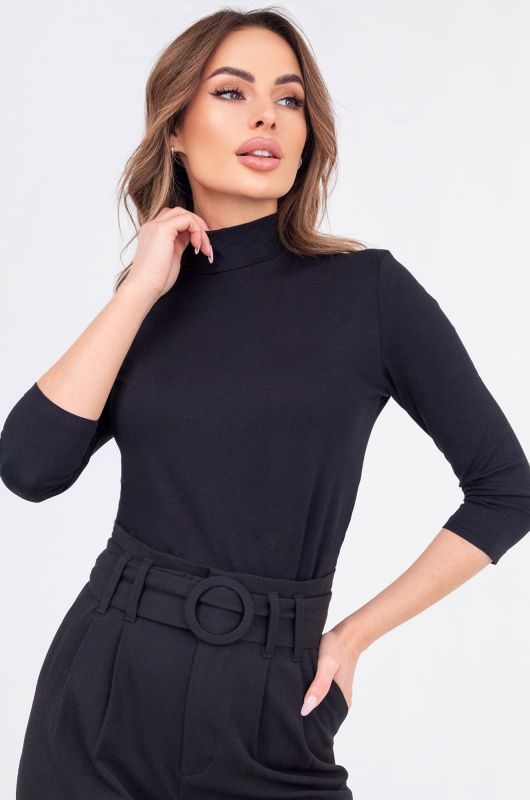 Women's viscose turtleneck 3/4 sleeve Happyfox