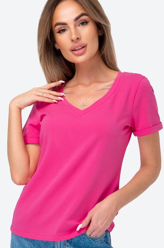 Women's V-neck T-shirt Happyfox