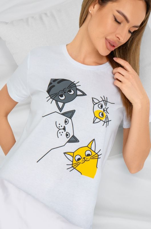 Women's cotton T-shirt Happyfox