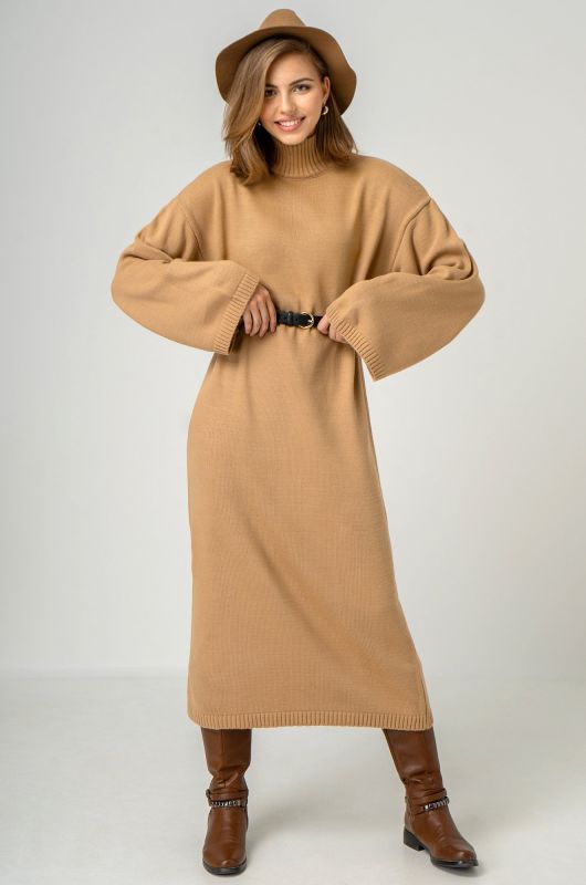 Women's warm knitted dress Happyfox