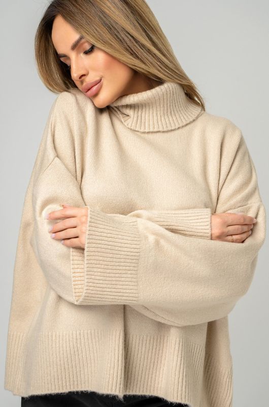 Women's High Neck Sweater Happyfox