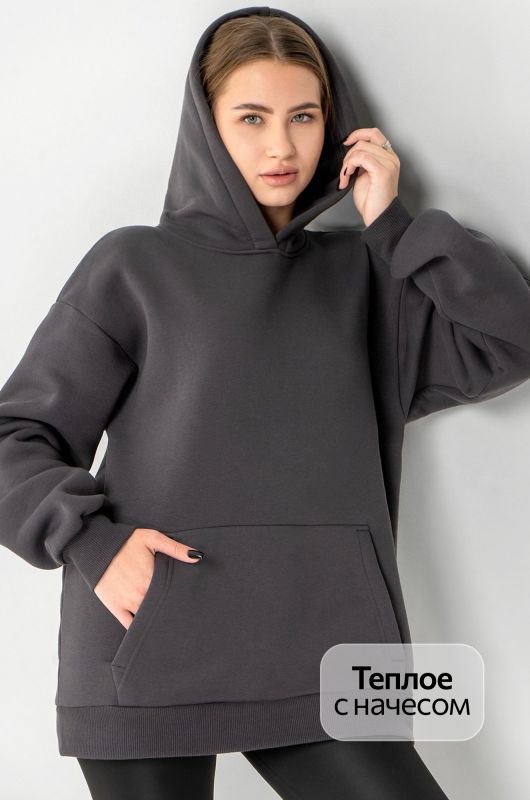 Women's fleece hoodie Happyfox