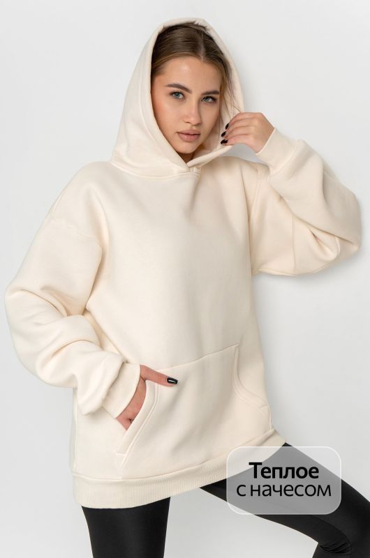 Women's fleece hoodie Happyfox