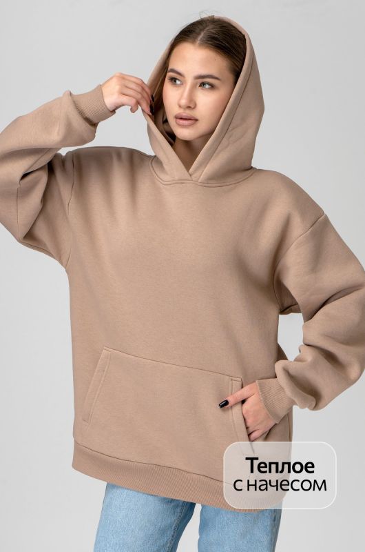 Women's fleece hoodie Happyfox