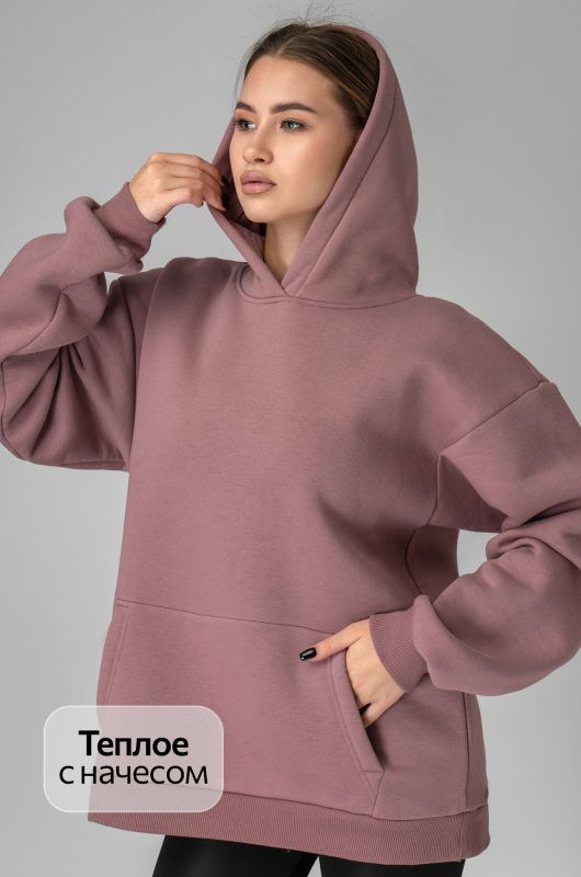 Women's fleece hoodie Happyfox