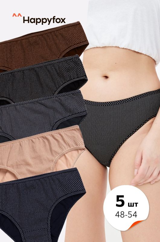 Women's slip shorts 5 pcs. Happyfox