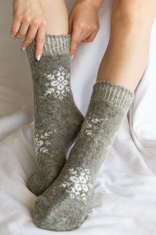 Women's woolen socks Happyfox