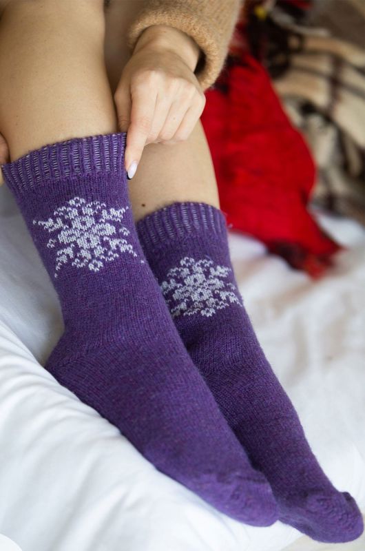 Women's wool socks Happyfox