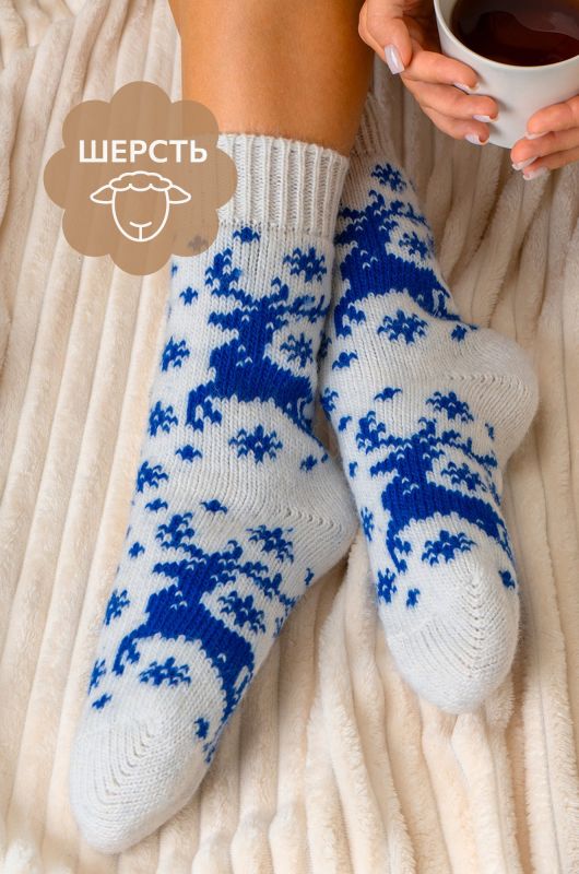 Women's wool socks Happyfox