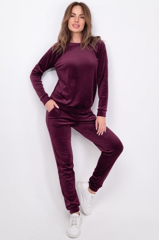 Women's velour suit Happyfox