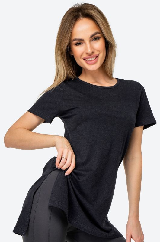 Long women's T-shirt with slits Happyfox