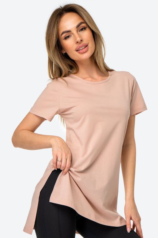 Long women's T-shirt with slits Happyfox